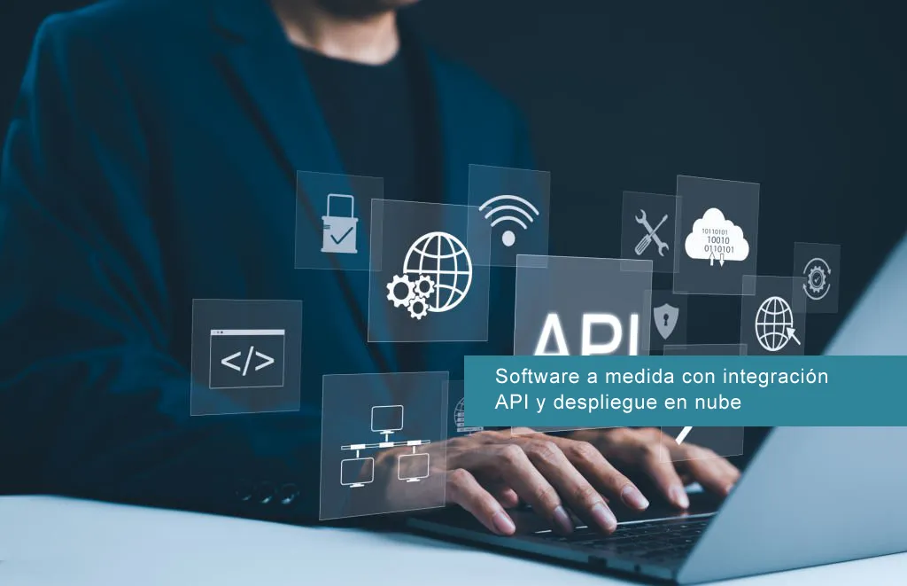 Software a medida con API y despliegue en nube, de alto rendimiento y fiabilidad